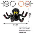Colourful inflatable PVC throwing toy with octopus ferrule design for Halloween games