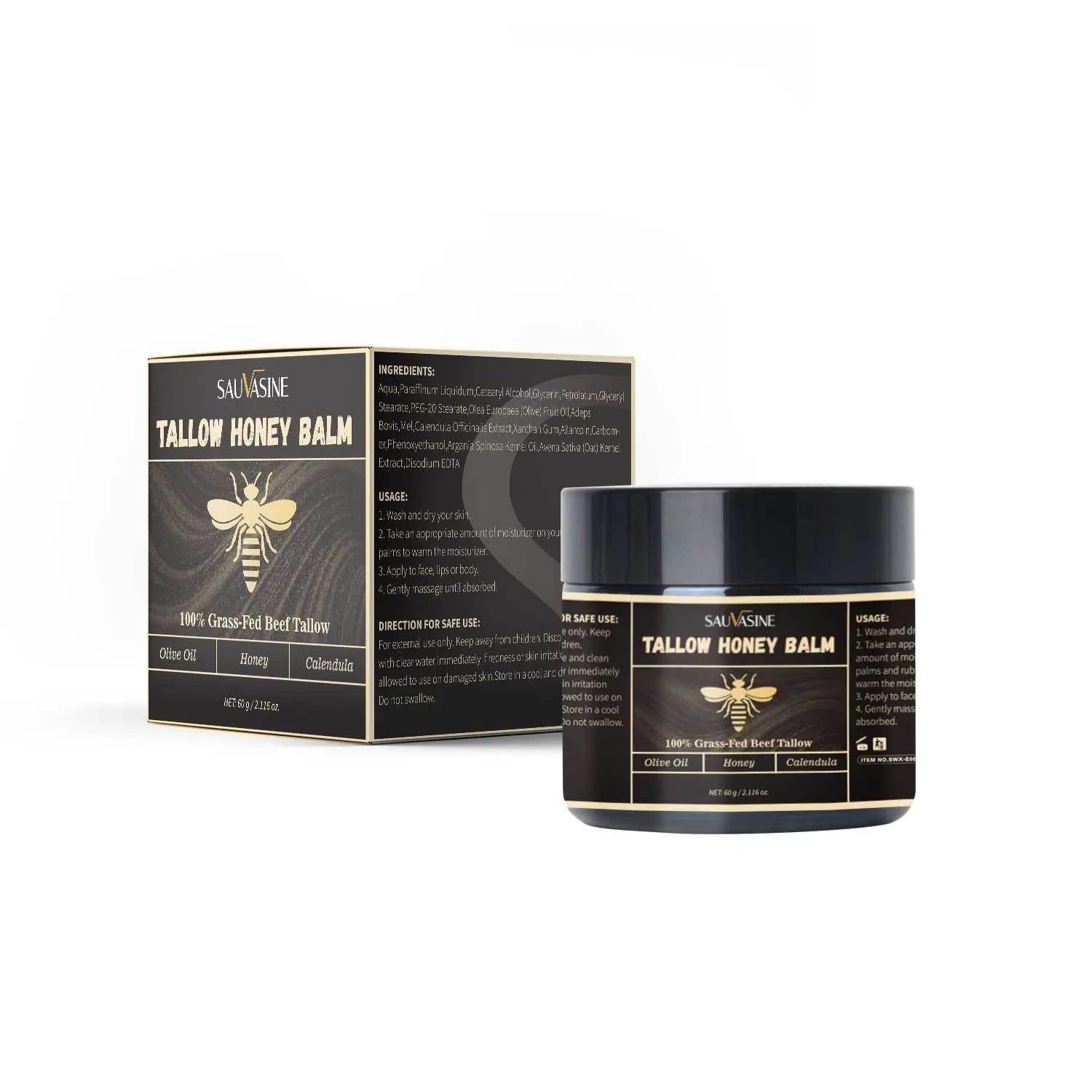 Butter Honey Cream 60g tub skincare moisturiser with butter and honey formulation