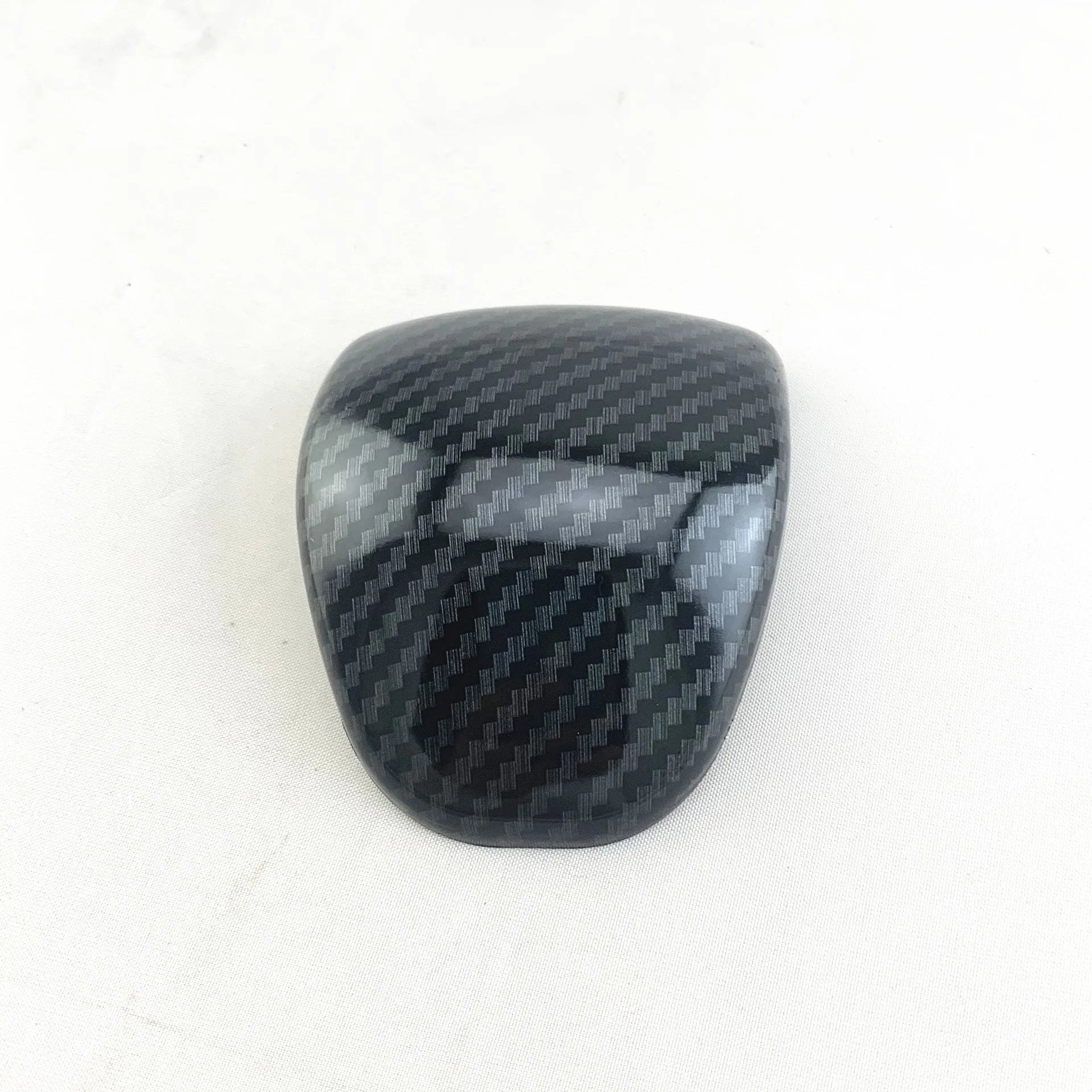 Carbon fibre pattern gear shift cover for car dashboard decoration