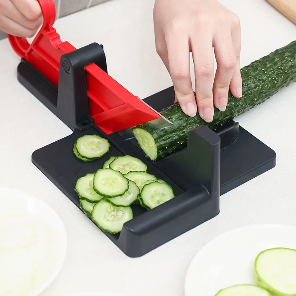 Multifunctional vegetable cutter stainless steel and plastic chopping carrots and potatoes green and red options 410g