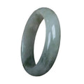 Natural Jinsi jade round bangle bracelet in Chinese style, polished surface