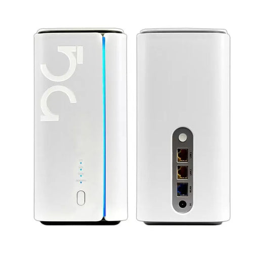 Compact 4G CPE wireless router with data cable and manual package, dimensions 51x30x5mm