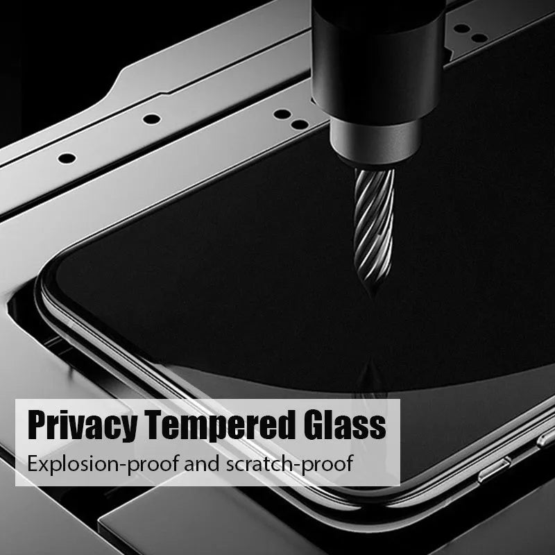 Anti-spy minimalist screen protector for Xiaomi Poco and Redmi Note mobile phones.