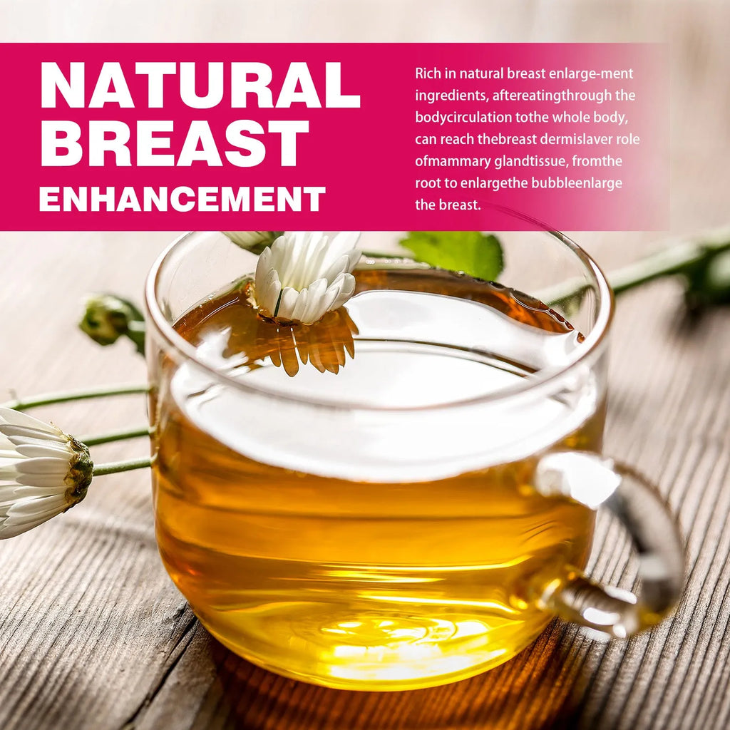 Private label breast enhancement tea bags by BIYODE, 30 herbal supplement tea bags per box, custom formula OEM ODM