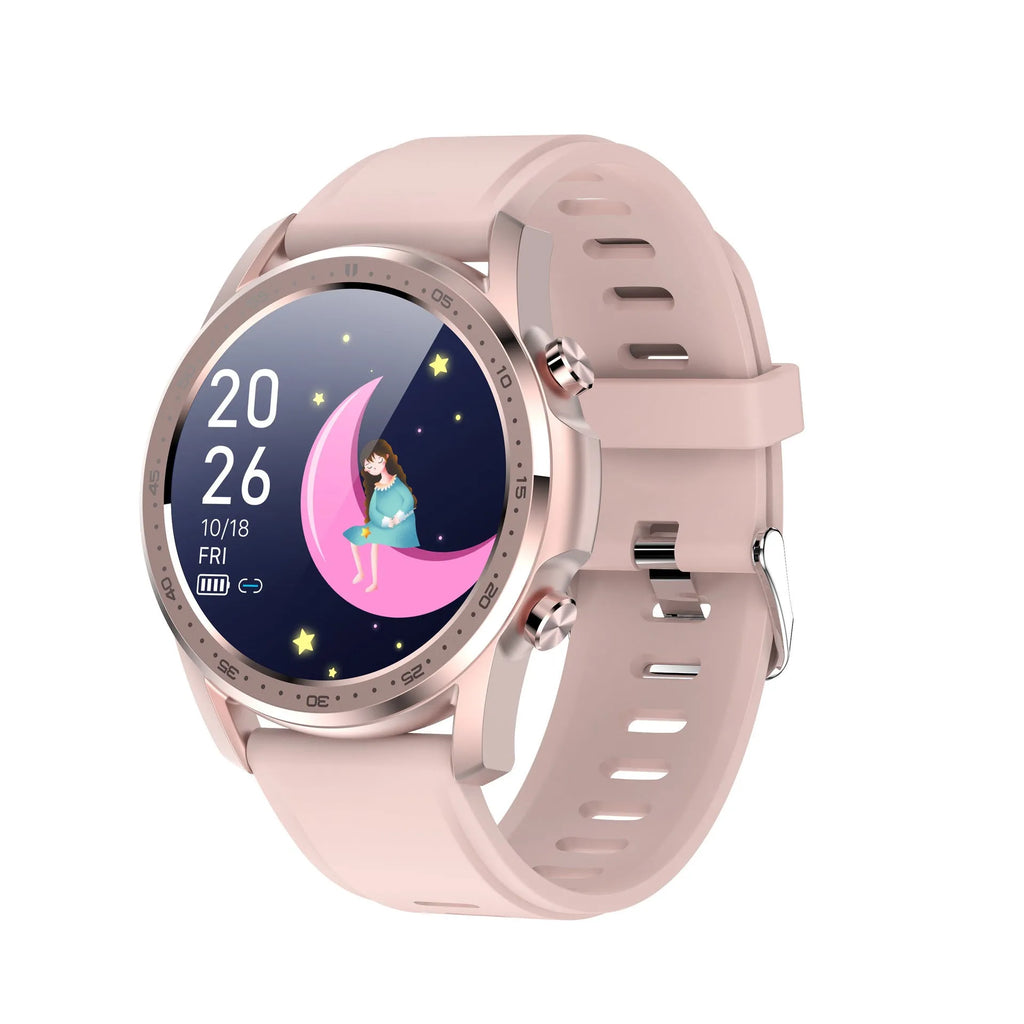 Youth2 smart bracelet in black or grey with 1.3-inch touchscreen on wrist.