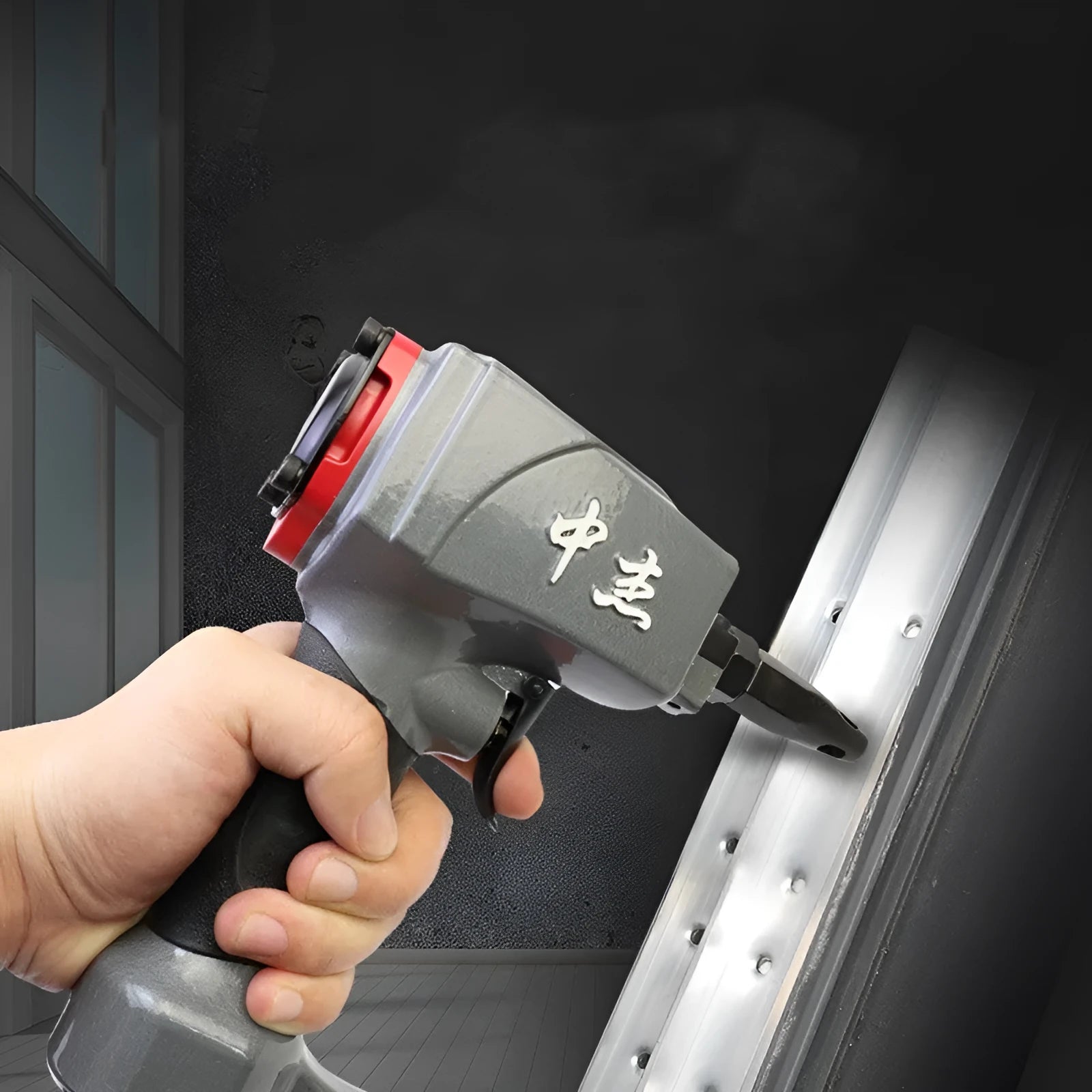 DK30 pneumatic punching gun for creating 2.5-3.0mm holes in clothing fabrics