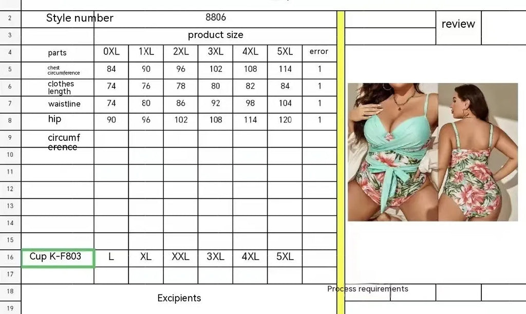Women's plus size one-piece swimsuit with lace-up front in leopard print.