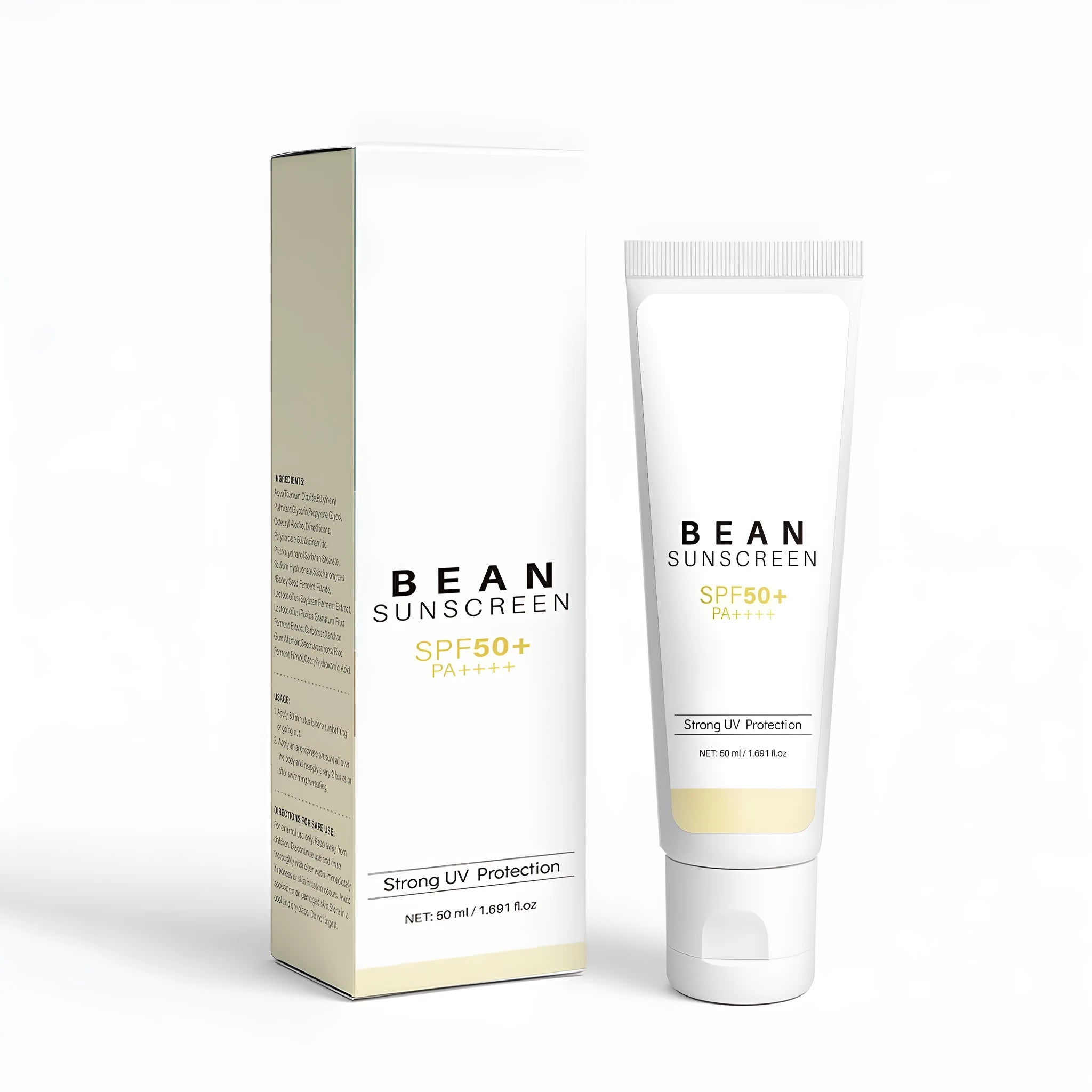 50ml tube of FPA013 waterproof and UV protection makeup primer cream.