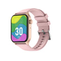 Z145 smart watch in black on wrist, displaying health metrics on its TFT screen.