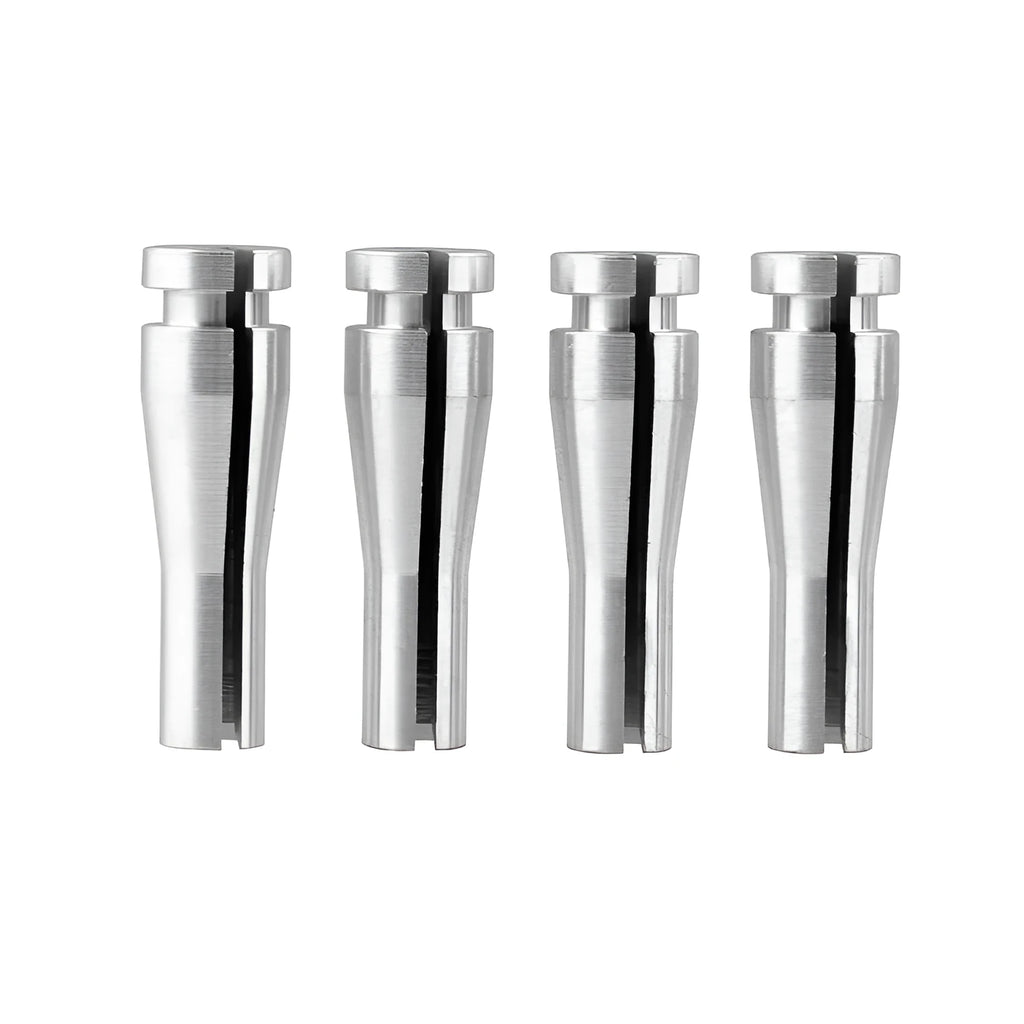 Silver aluminium car lock cable repair kit 4 pieces for Ford F150 F250 F350 cab rear latch