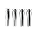 Silver aluminium car lock cable repair kit 4 pieces for Ford F150 F250 F350 cab rear latch
