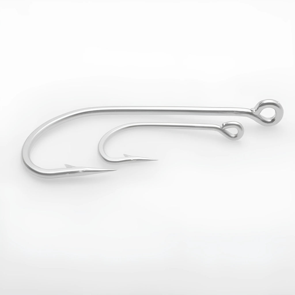 Stainless steel sea fishing hooks for ocean boat fishing targeting weever, snakehead and seahorse