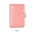 Multifunctional passport holder bag with aircraft pattern sewing line detail, available in multiple colours