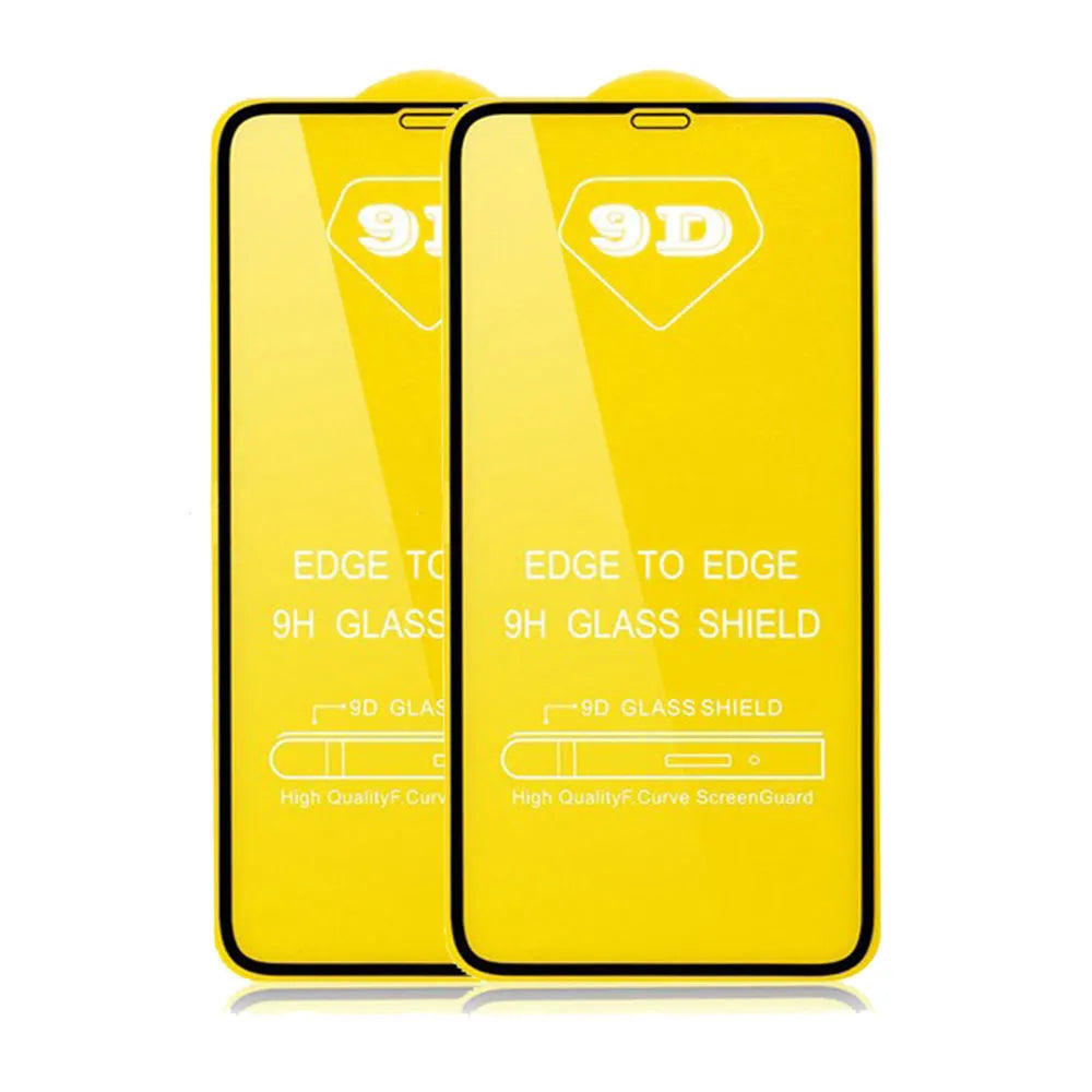 Black glass tempered screen film for XiaoMi 10 Lite 11 Lite and 11T Pro full screen protection