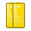 Black glass tempered screen film for XiaoMi 10 Lite 11 Lite and 11T Pro full screen protection