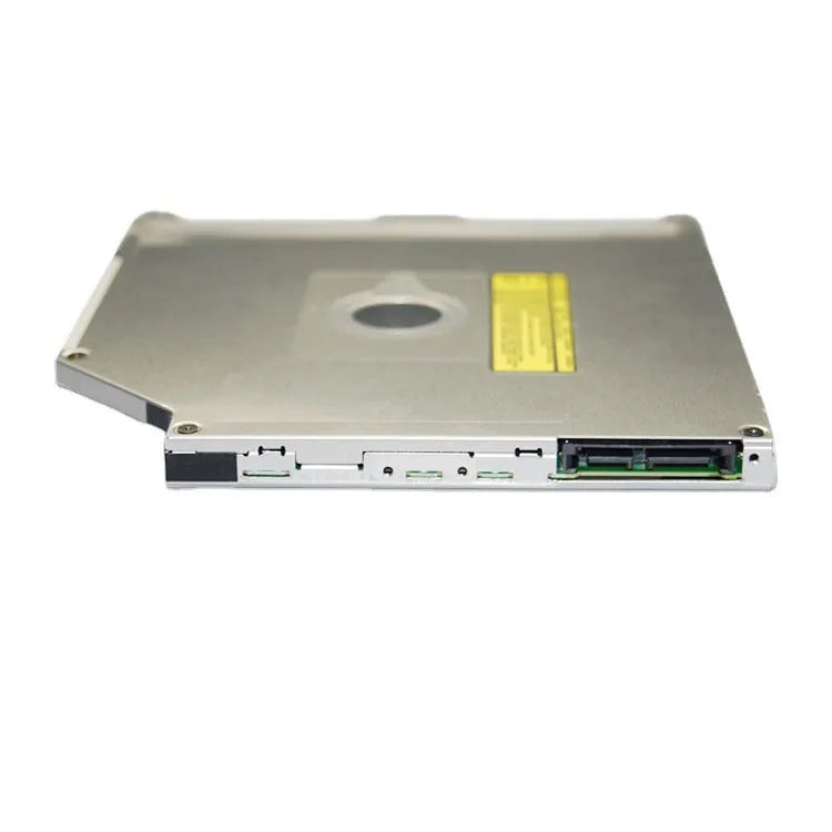 Silver internal SATA optical drive for MacBook Pro 13 laptop, model UJ8A8.