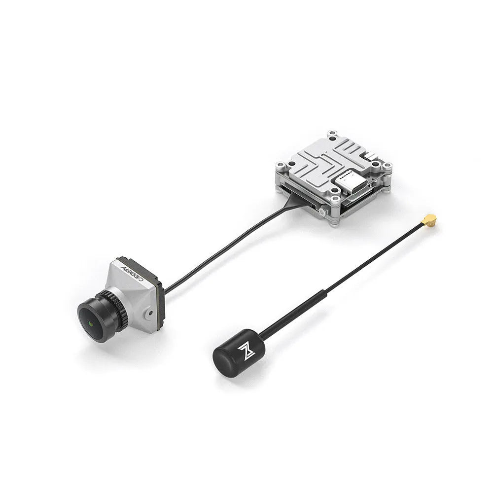 Caddx ADAPTS DJI FPV digital transmission machine silver kit with screws and connection wires