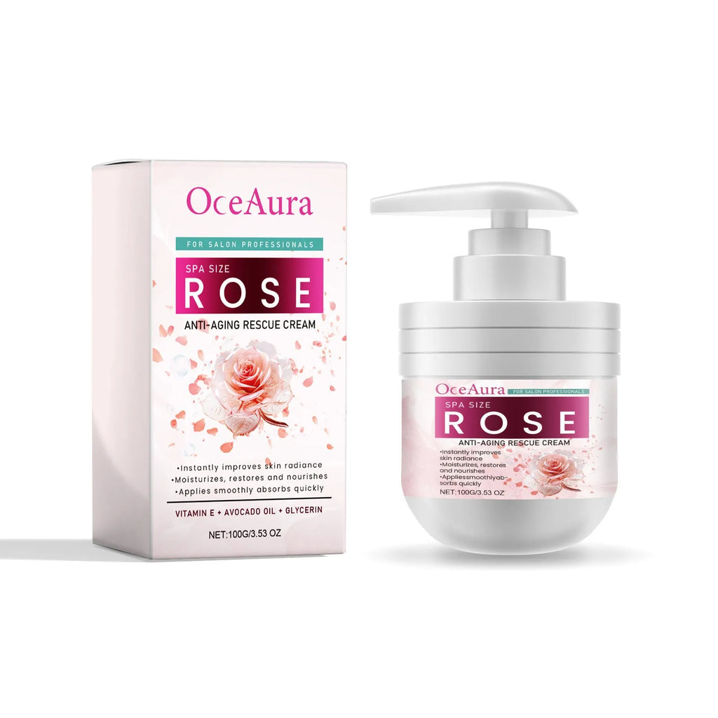 Nourishing Moisturizing Repair Body Cream set with six 165g varieties including retinol, collagen, honey, aloe, green coffee, and rose creams