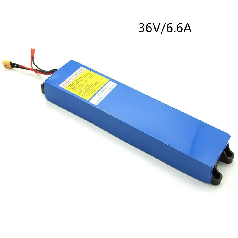 36V lithium battery pack for electric scooter replacement with three capacity options