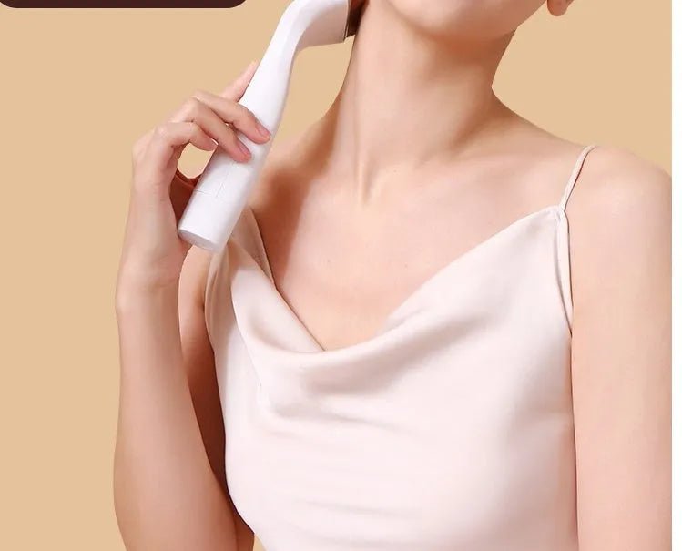 Electric bianstone gua sha instrument for whole-body meridian massage with USB charging