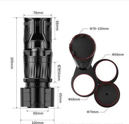 Carbon fibre black car water cup holder with retractable bottom adjustment