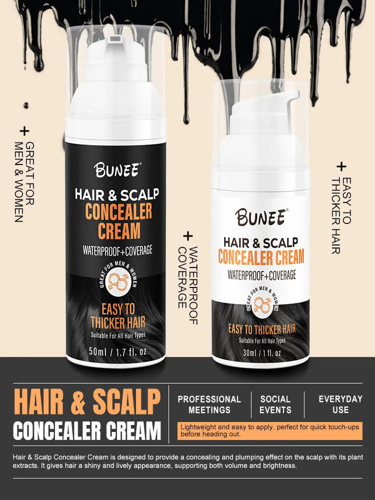 30 ml tube of scalp concealer pomade for covering thinning hair and bald patches.