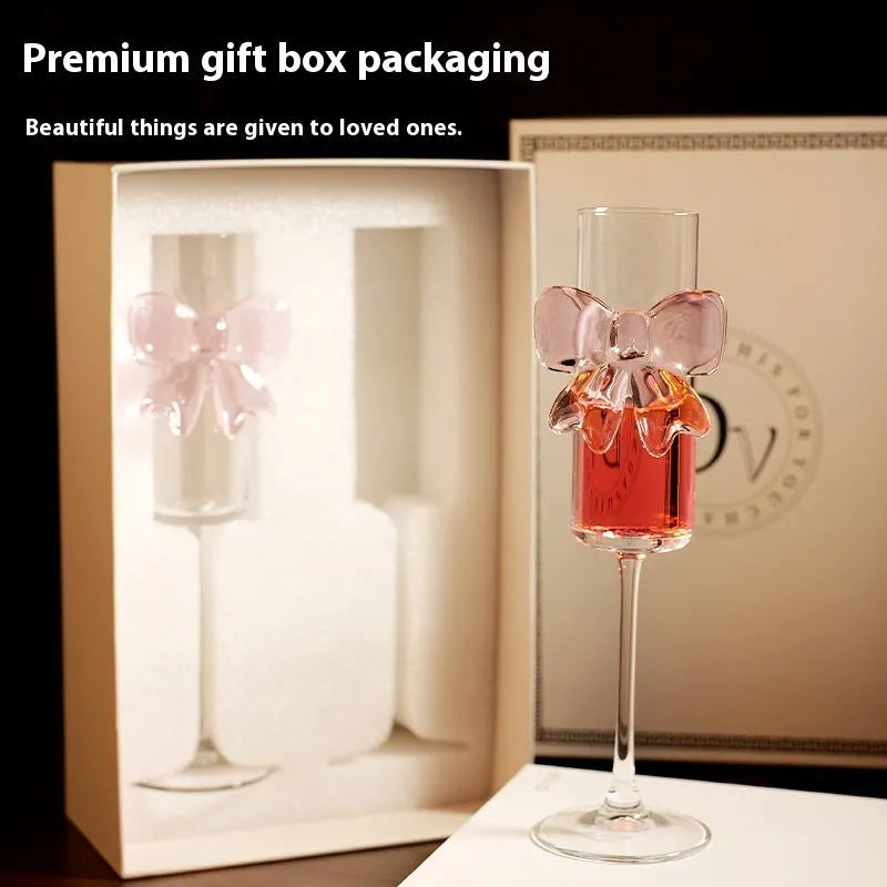 Crystal glass wine glass pressed single layer tumbler in champagne colour no handle