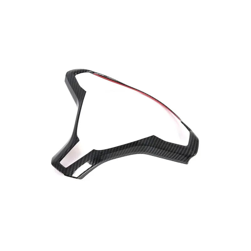 Tesla Model S steering wheel carbon fibre colour ABS plastic decorative frame trim strip black