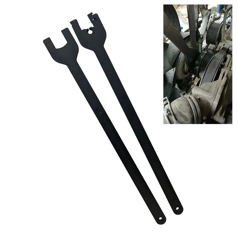 Land Rover 36mm and 40mm alloy steel fan wrench set for automotive repair