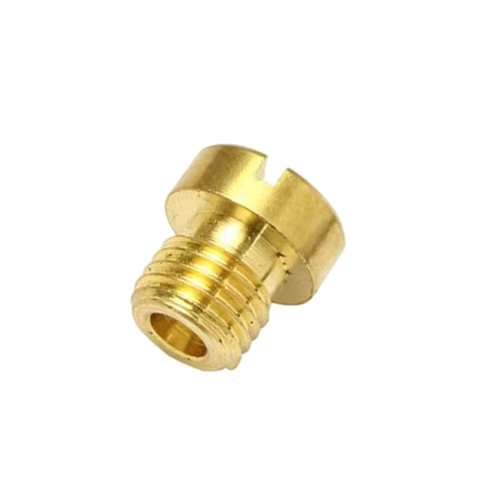 Single M6 brass carburetor main jet nozzle for Dellorto PHBN PHVA