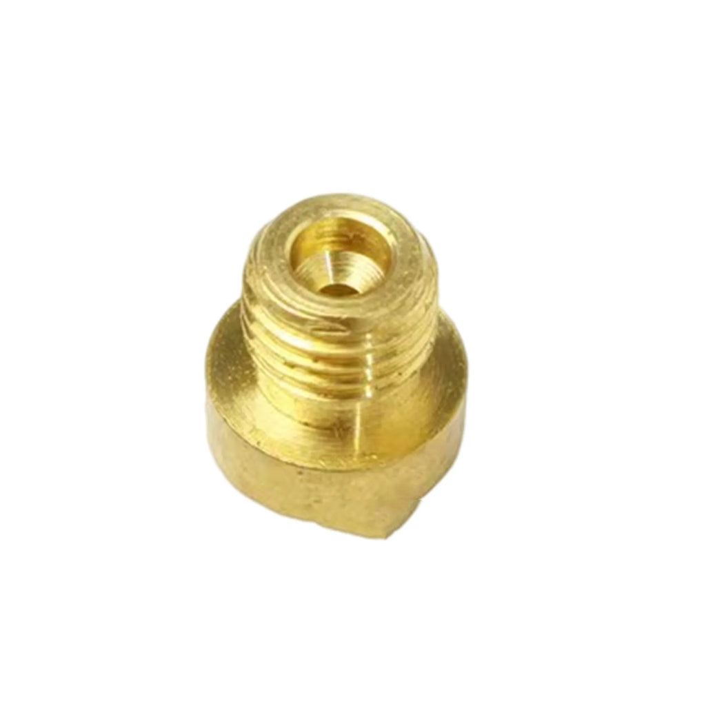 Single M6 brass carburetor main jet nozzle for Dellorto PHBN PHVA