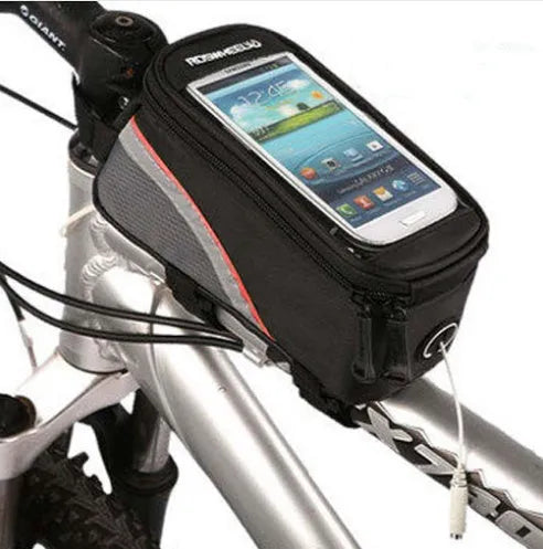ROSWHEEL bicycle frame phone holder bag for iPhone in multiple colour options