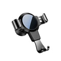 S4 gravity mirror ABS mobile phone bracket mounted on car air conditioning vent holding smartphone