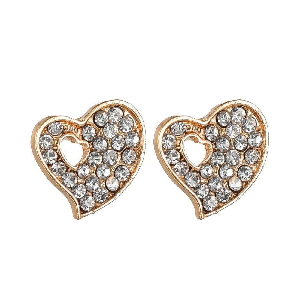 Gold electroplated alloy jewellery set showing earrings, pendant decoration, and hand decoration accessories