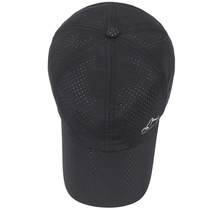 Korean style adjustable baseball cap in polyester, shown in army green colour with a dome crown.