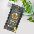 Steam hair mask home treatment with argan oil and collagen for dry damaged hair repair