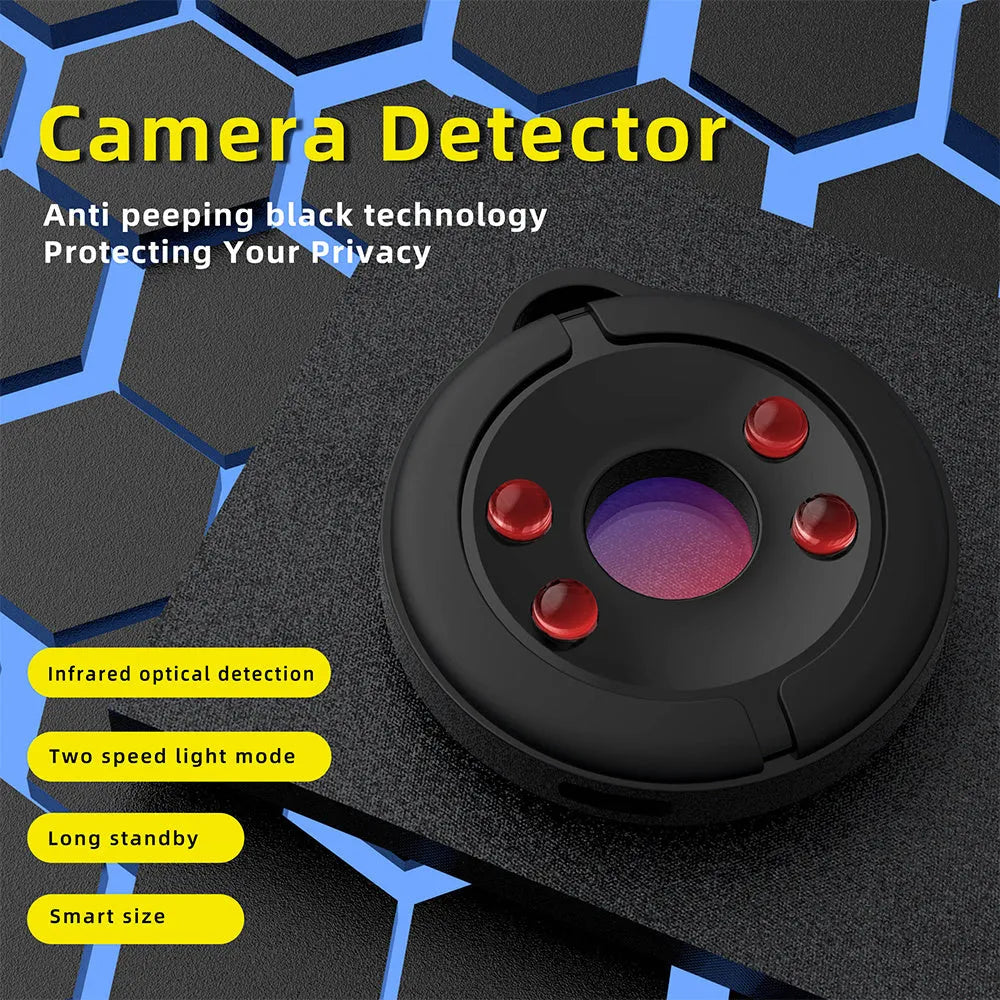 S600 model compact infrared camera detector for finding hidden surveillance devices.