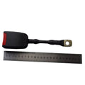 Car seat belt buckle with 20CM long steel wire base and black buckle head
