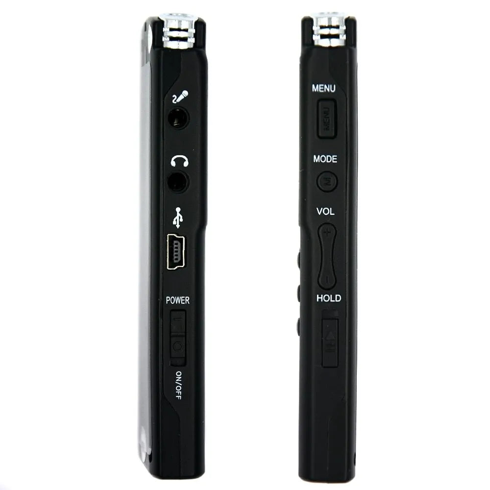 Original USB Professional Voice Recorder unit showing compact design with external microphone port.