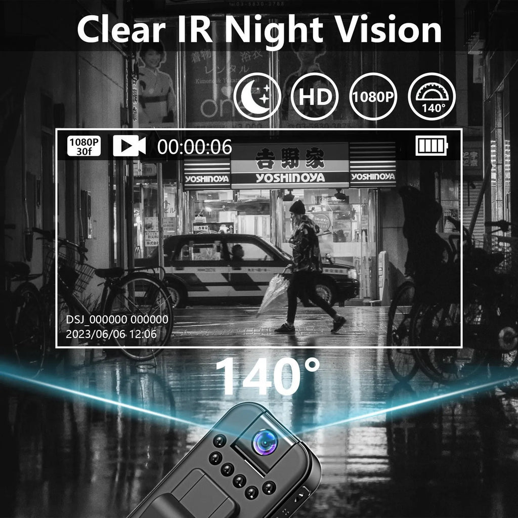 L7 home security recorder with HD imaging and infrared night vision capability