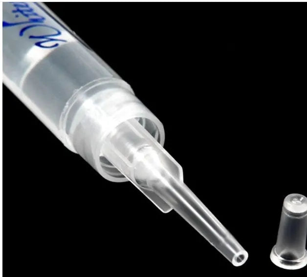 Teeth whitening gel 3ml for cold light treatment in white packaging