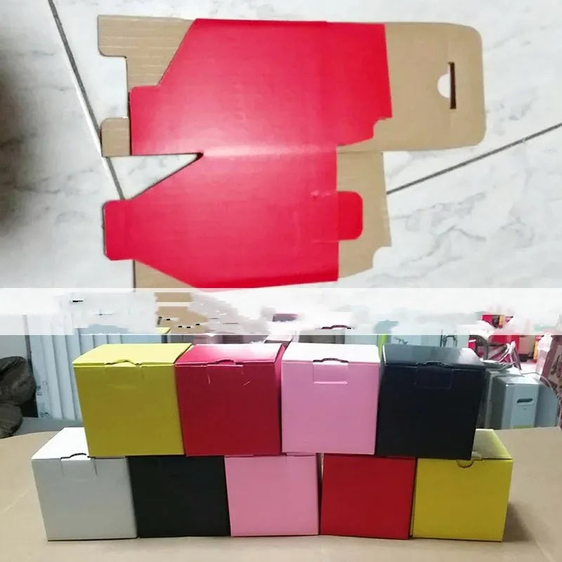 Square black and white grey packaging box carton with corrugated cardboard construction