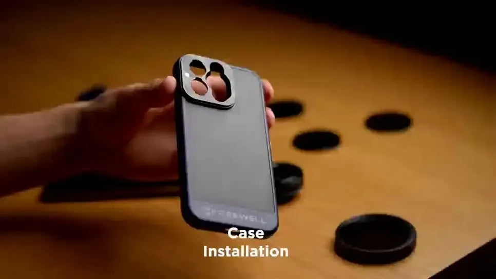 Black phone case for iPhone 13 Pro Max, 14 Pro, and 15 Pro series with hard plastic finish