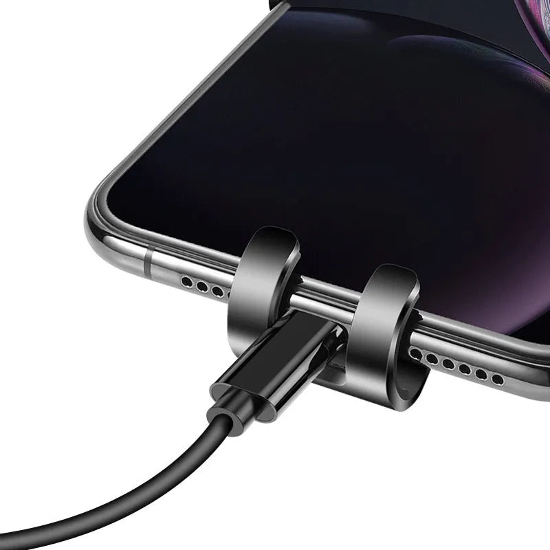 S4 gravity mirror ABS mobile phone bracket mounted on car air conditioning vent holding smartphone