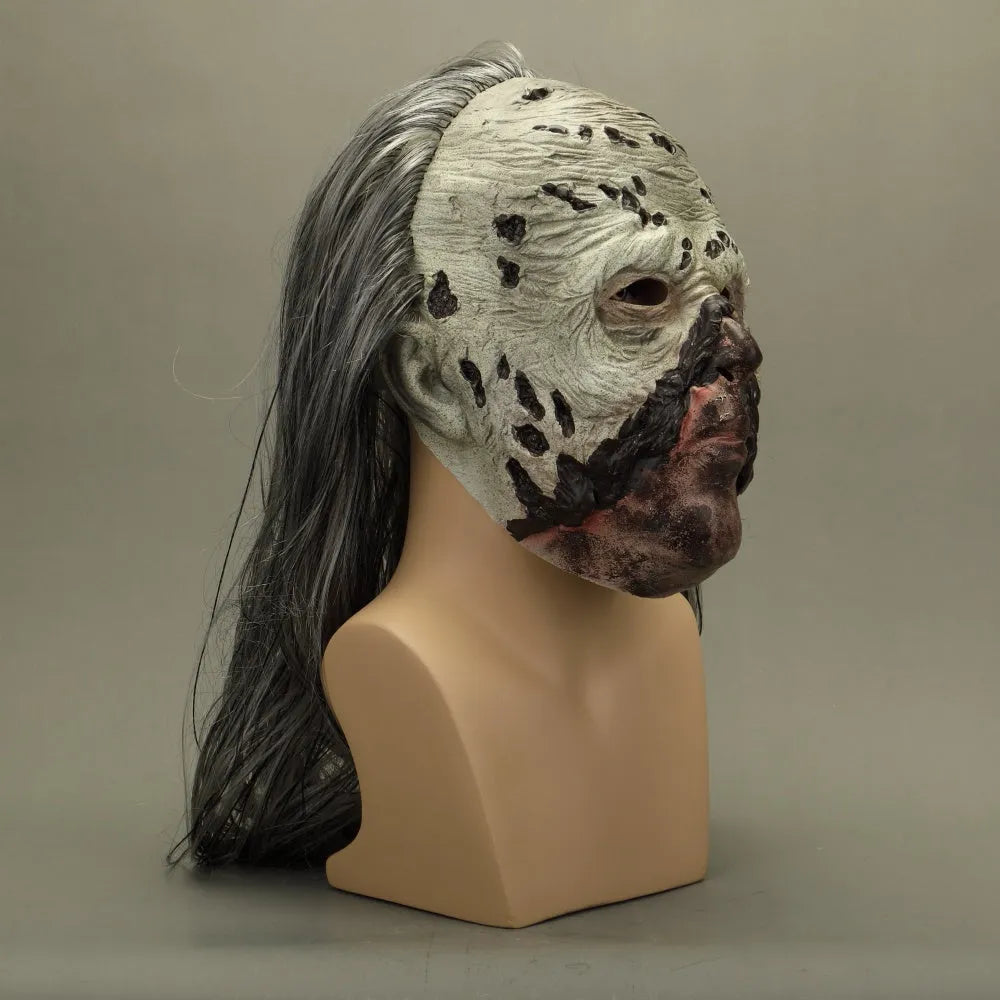 Walking Dead zombie latex mask in Beta colour for adults, free size 55cm-62cm head circumference