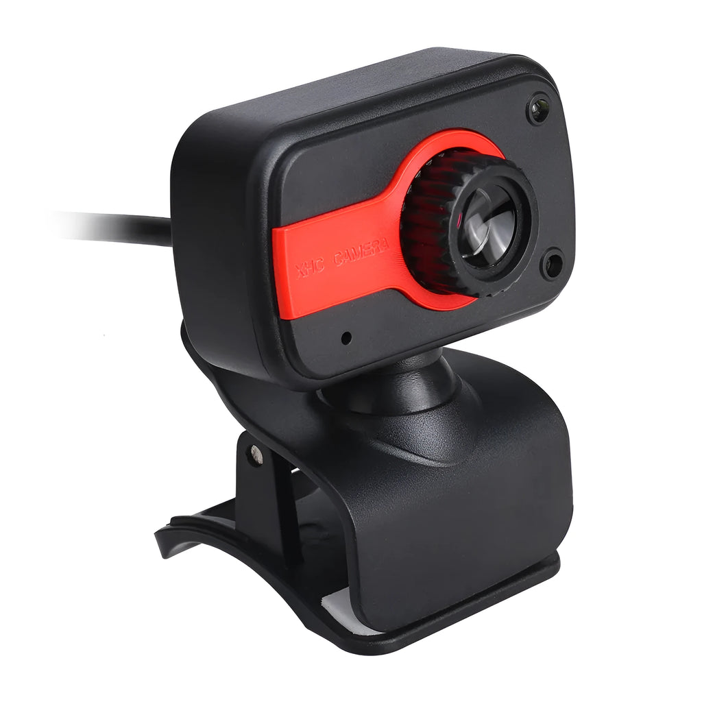 Mini driverless video camera with 12-megapixel CMOS sensor, 360-degree rotation, manual focus, built-in microphone, and 1.45-metre cable