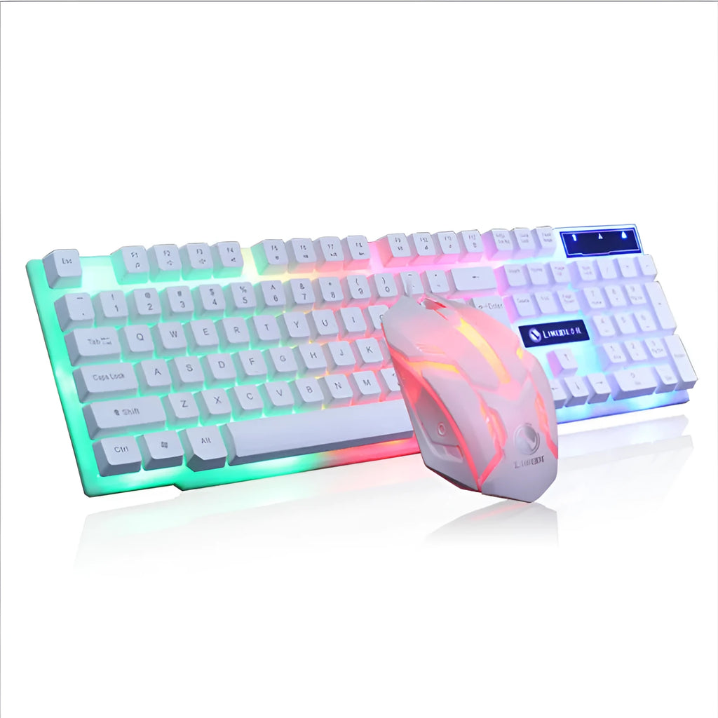 Limei GTX300 gaming keyboard and mouse set with backlight function and USB connection for desktop computers