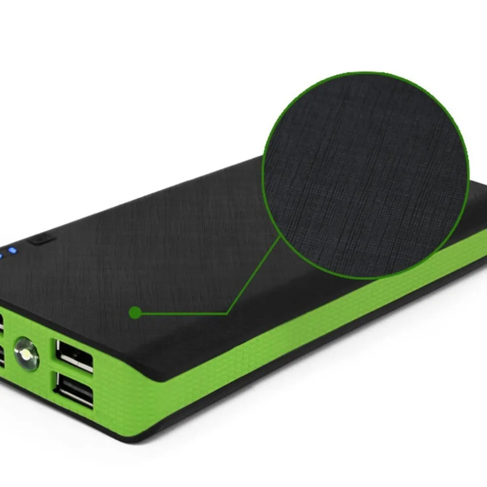 20000mAh portable power bank in multiple colours with compact 145mm dimensions