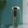 Laser freezing point epilator in white, ABS casing, AC electric powered for whole body hair removal