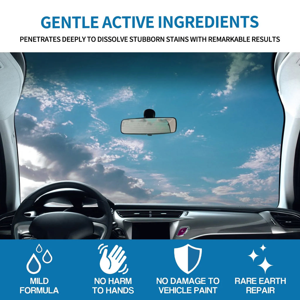 100ml car foam cleaning agent for paint polishing and interior seat stain removal